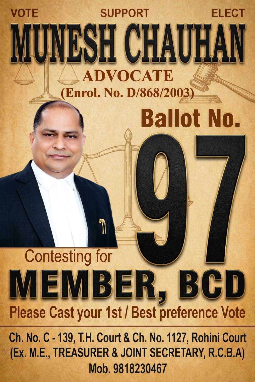 Advocate Munesh Chauhan